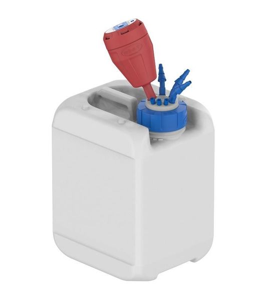 SCAT HPLC Disposal Set 20, Canister S60/61, 5L, PE-HD, UN-X with Exhaust Filter M and Safety Waste Cap, S60/61