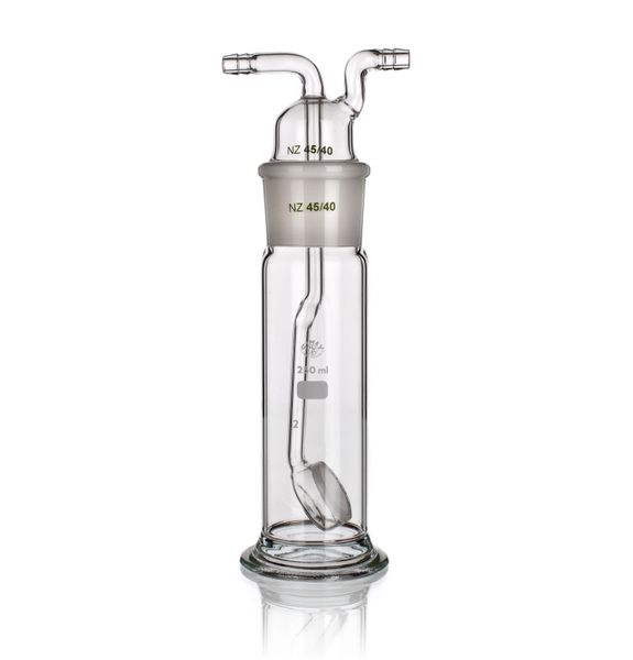 Dinkelberg Analytics Bottle gas washing with sintered disc 29/32 S1, 100ml