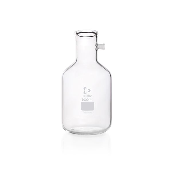 Duran Group Filtering flask, Duran, glass, 5000 ml, flask form, vac.-proof
