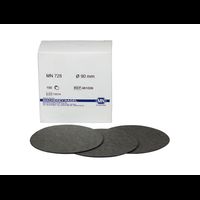 Filter Papers, round, grade MN 728, 110 mm, 100/pak