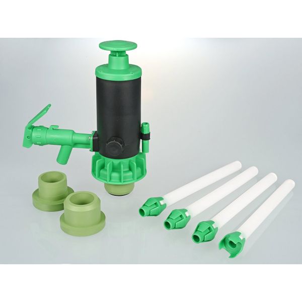 Bürkle PumpMaster Säuren/chemit Flüssigkeiten, FKM, grün, alte Artikelnr. 5202-1, Eintauchtiefe 95 cm