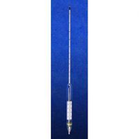 Product Image of Alkoholometer, Bereich 0 - 100 %, mit WG-Thermometer 0+30°C, 460 mm
