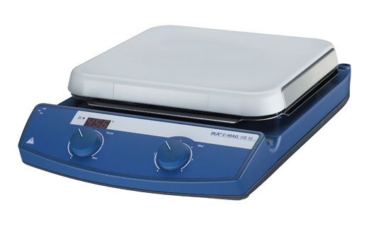 IKA Magnetrührer mit Heizung, Keramikplatte, C-MAG HS 10
