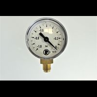 Pressure gauge / G1 / 8 lowering 40 mm / 0-1 bar