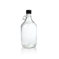 Product Image of 2000 ml jar, clear, AR glass, white PP cap with PE seal, 6 pc/PAK