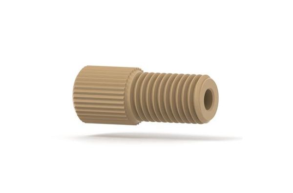 Upchurch Scientific Nut, PEEK, 5/16-24 Flachboden, 1/8'' AD, LT, 10 St/Pkg