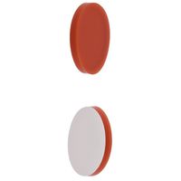 Product Image of Septa, 9mm, Orange Silicone Rubber/White PTFE, 0.040