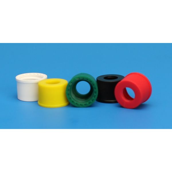 JG Finneran 8-425 mm Yellow, Polypropylene Open Hole Cap, Flangeless, 10 x 100 pc/PAK