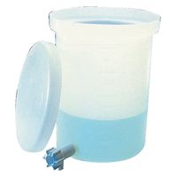 Product Image of Tank, LLDPE, Lightweight, zylindrisch, mit Deckel und Hahn, 38 Liter