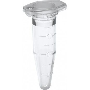 Ratiolab Safety-Cap Reaktionsgefäße, PP, 1,5 ml, natur, RNase-/DNase-/DNA-/Endotoxin-frei, sterilisiert, 100 St/Pkg