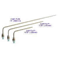 Product Image of 15 inch (380mm) Bent PEEK 1/8 inch (3.2mm) OD Cannula with PEEK Luer Lock