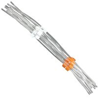 Product Image of MPP PVC Tubing Flared, 0.64 mm, orange white, 12/PAK