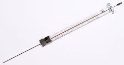 Hamilton 10 μl, Modell 1701 RN-S Agilent Spritze, 26s Gauge, 43 mm, point style AS, max. Druck 1000 psig (68.9 bar), max. Temperatur 115°C / 239°F, 