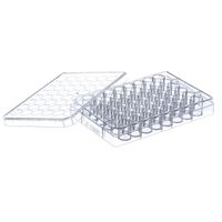 Product Image of Cell culture multiwell plate, 48 well, PS, transparent, Cellstar®, TC, cover plate with condensation rings, sterile, 24 x 5 pc/PAK