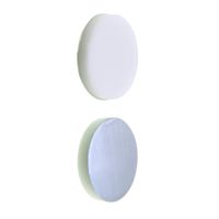 Product Image of Septa, 20mm, Headspace, White Silicone Rubber / Silver Foil. for use in 20mm Crimp Caps. High Temperature. MicroSolv Brand, 1000 pc/PAK
