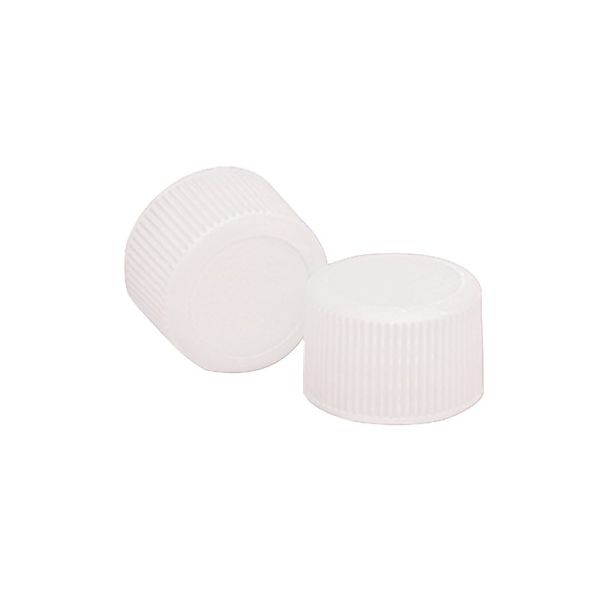 DWK Wheaton 38-430 Weißer Schraubverschluss, PP, auslaufresistent, ohne Einlage, 72 St/Pkg
