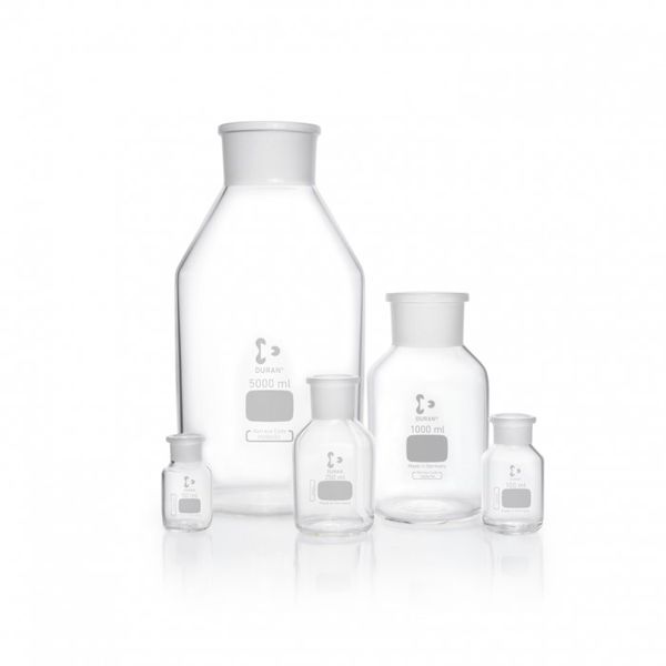 Duran Group Wide neck bottle, clear glass, NS 85/55, 20000 ml, w/o stopper