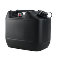 Product Image of Canister 10 L, S60/61, HDPE electrostatic conductive, with floater, dimensions (WxHxD): 185 x 265 x 290 mm