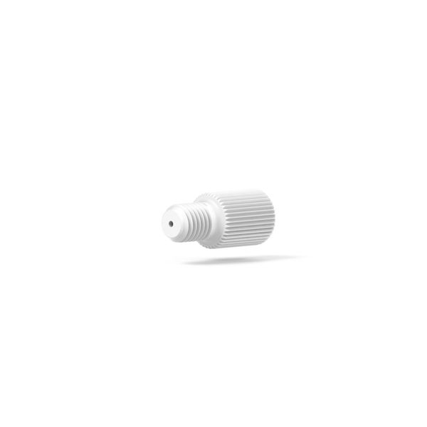 Upchurch Scientific Adapter Gehäuse, 1/4-28 Buchse x 1/4-28 Stecker, Linksgewinde (englisch), 1 St/Pkg