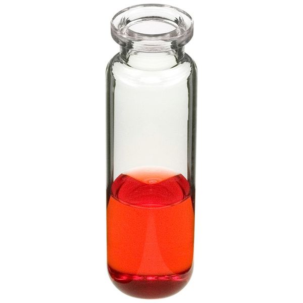 Microsolv Headspace Crimp Top Vials, clear glass, 20ml, 20mm Serum Finish, 22.5x75.5mm OD, Rounded Bottom, CTC Compliant, 100pc/PAK