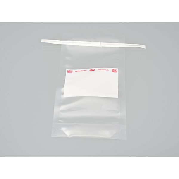 Bürkle Probenbeutel SteriBag StandUp, 400 ml, mit Beschriftung, 250 St/Pkg