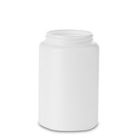 Product Image of Wide Mouth Jar, HDPE, with Screw Cap, 1000 ml, 154,5 mm, Ø ext.: 99 mm, RD 80