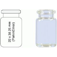 Product Image of 6 mL Headspace Crimp Neck Vial N 20 outer diameter: 22 mm, outer height: 38.25 mm clear