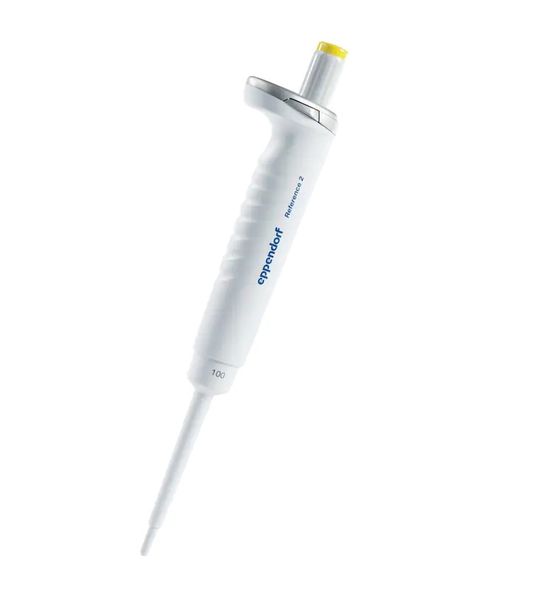 Eppendorf EP Reference 2 G, Einkanalpipette, variabel, 10 - 100 μl, gelb, inkl. epT.I.P.S. -Box