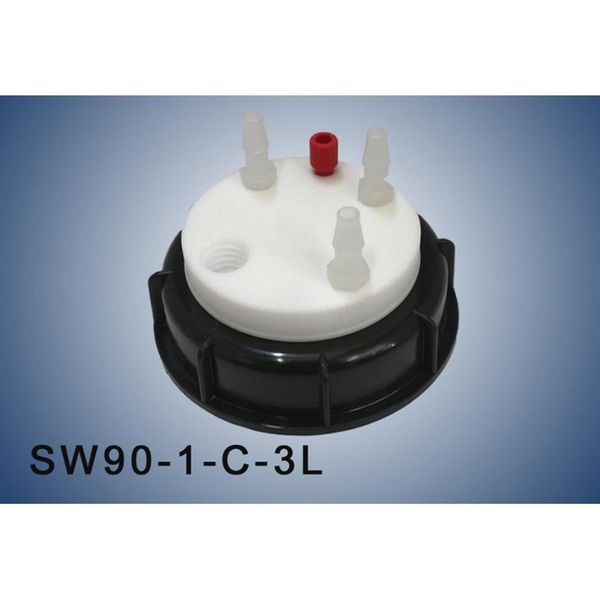 A.I.T. France Smart Waste Cap S90, Aktivkohlefiltereinsatz + 1 entry (1/8 oder 1/16 ) + 3 Lecks (6-9 mm)