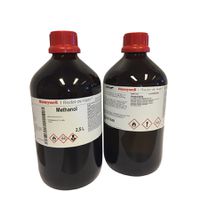 Product Image of Methanol G CHROMASOLV für HPLC, Gradient Qualität, Glasflasche, 4 x 2,5 L