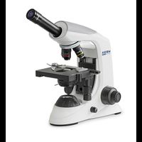 OBE 131 - Durchlichtmikroskop Monokular, Achromat, 4/10/40/100, HWF10x18, 3W LED