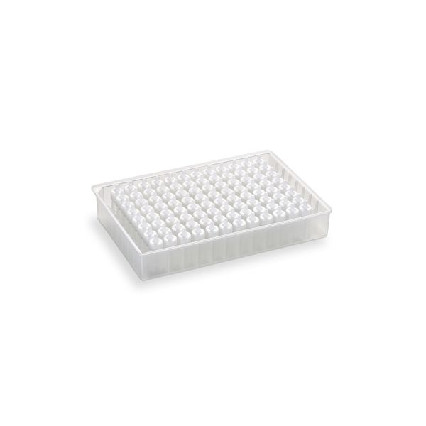 JG Finneran 96-well Polypropylene, 400 μl Long drip, Hydrophilic PVDF, mean pore size 0.45μm, 25 pc/PAK