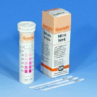 Teststäbchen QUANTOFIX Nitrat-Nitrit (Dose=100 Stäbchen)