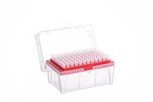 Greiner Bio-One Sapphire Pipettenspitzen 10 μl, natur, steril, im Rack, 10 x 96 St/Pkg