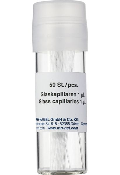 Macherey-Nagel Glas-Kapillaren, 1 μl, 150/PAK, 150/PAK