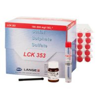 Product Image of Sulphate LCK cuvette test, pk/25, MR 150 - 900 mg/l