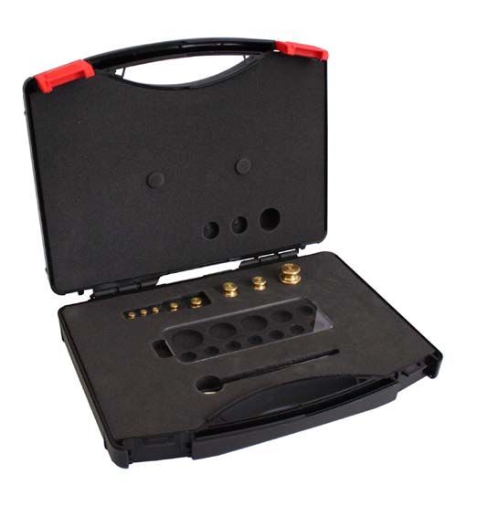 Ohaus Weight Set, 1g-50g, Oiml M1, 8 Weights, in Hardcase