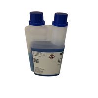 Product Image of Pufferlösung pH 10 / 20°C / blau (Borsäure, Kaliumchlorid, Natronlauge), 500 mL, in Dosierflasche