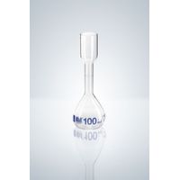 Product Image of Volumetric flask, clear, 200 ml, blue grad., 2 pc/PAK