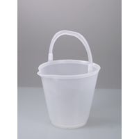 Product Image of Bucket made of PP, transparent, w/ spout, 12l, old No. 2307-12