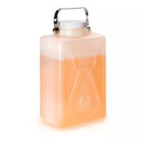 Product Image of rectangular Carboy, PP, white, 20 L, 320 x 229 x 399 mm, with 100-415 Screw Cap, autoklavierbar