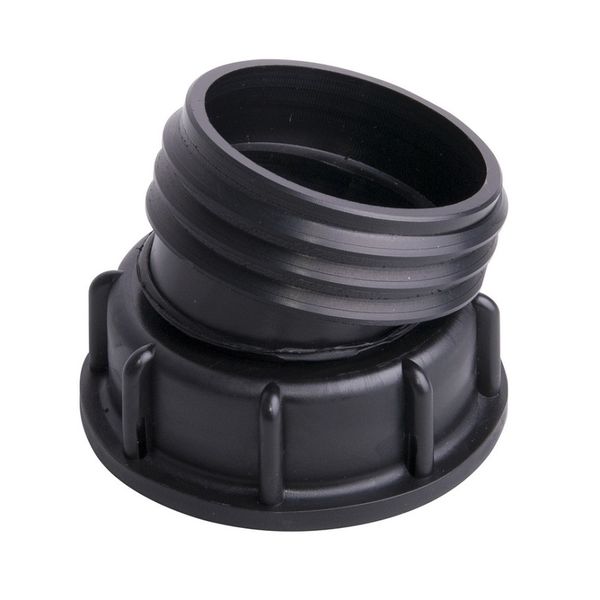 SCAT Winkeladapter, S60 (w) auf S60 (m), HDPE elektrisch ableitfähig