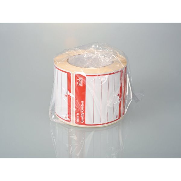 Bürkle close - it Verschluss - Siegel, 95 x 95 mm, rot, 500 St/Rolle, alte Artikelnr. 5303-12