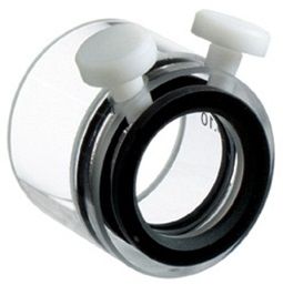 Hellma Cylinder Cell, Type 121.000-QS, HP Quartz Glass, WL 200-2500 nm, Pathlength 0.1 mm, 2 PTFE Stopper, 160 μl