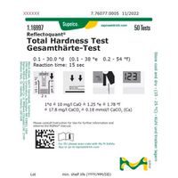 Product Image of Total hardness-test method: reflectometry with test rods, 50 tests, 0.1 - 30.0 °d Reflectoquant®