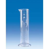 Product Image of Volumetric cylinder, SAN, class B, short form, raised scale, 500 ml, 6 pc/PAK