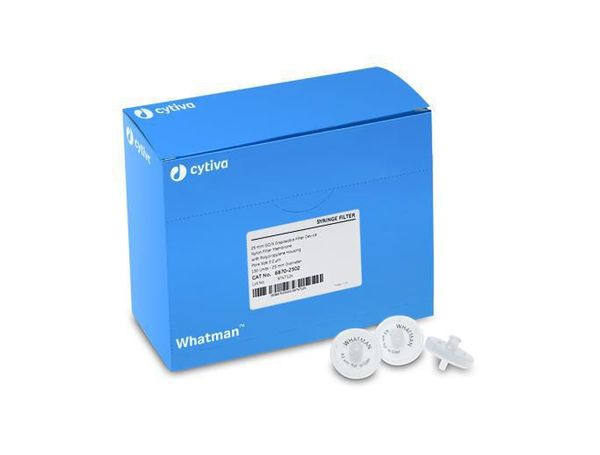 Whatman Syringe Filter, GD/X, PVDF, 25 mm, 0.45 μm, 1500 pc/PAK