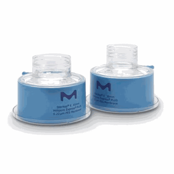 Millipore Steritop E-GP, PES, 0,22 μm, 45 mm, 12/PAK