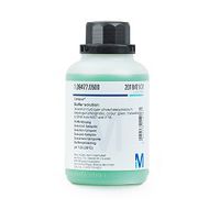 Product Image of Buffer solution (di-Sodium hydrogen phosphate / potassium dihydrogen phosphate), colour: green, 500 ml, traceable to SRM from NIST and PTB pH 7.00 (20°C) CertiPUR