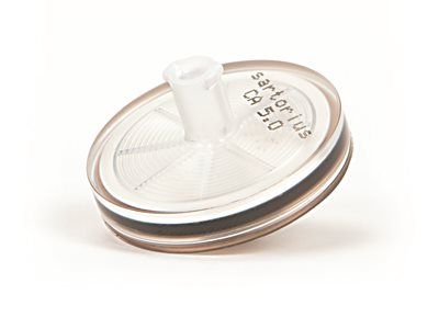 Sartorius Spritzenvorsatzfilter, Minisart NML, CA, 28 mm, 5 μm, nicht-steril, 500 St/Pkg